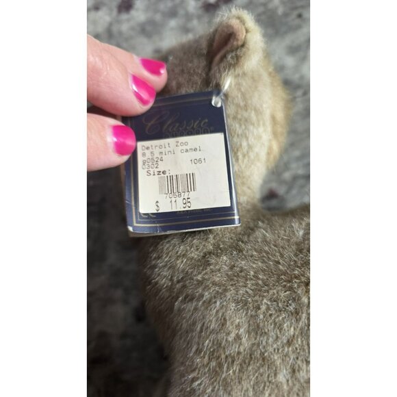 Classic Aurora Baby Camel Plush Hand Crafted 8in Stuffed Animal NWT Zoo Arabian - Picture 3 of 8